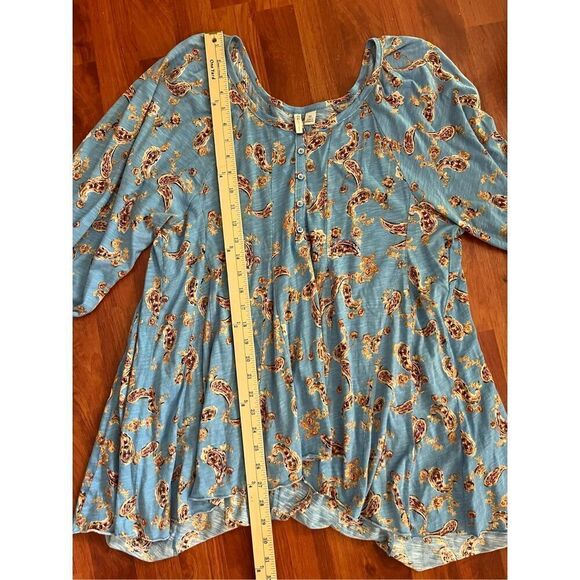 Cato  Paisley Casual Top size Medium - Picture 5 of 8
